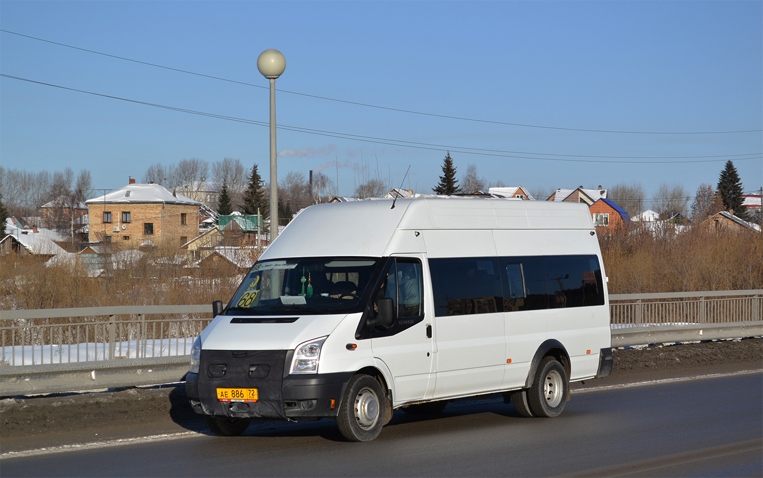 Тюменская область, Ford Transit [RUS] (Z6F.ESF.) № АЕ 886 72