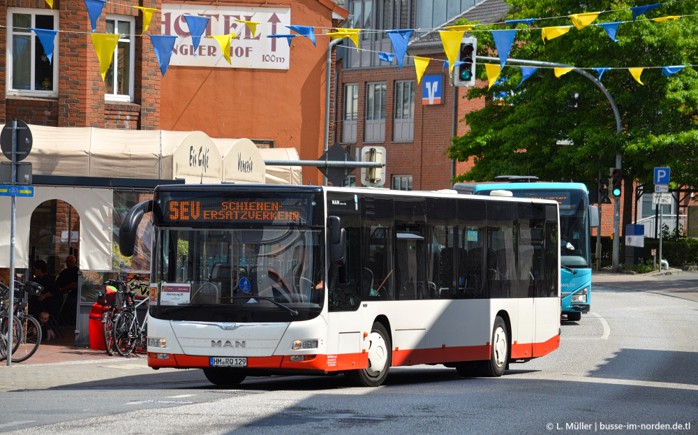 Нижняя Саксония, MAN A21 Lion's City NL283 № HM-RQ 129 Нижняя Саксония, MAN A21 Lion's City NL283 № HM-RQ 129