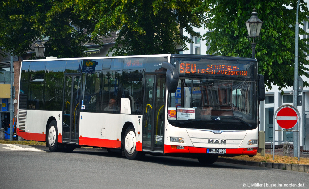 Нижняя Саксония, MAN A21 Lion's City NL283 № HM-RQ 129 Нижняя Саксония, MAN A21 Lion's City NL283 № HM-RQ 129