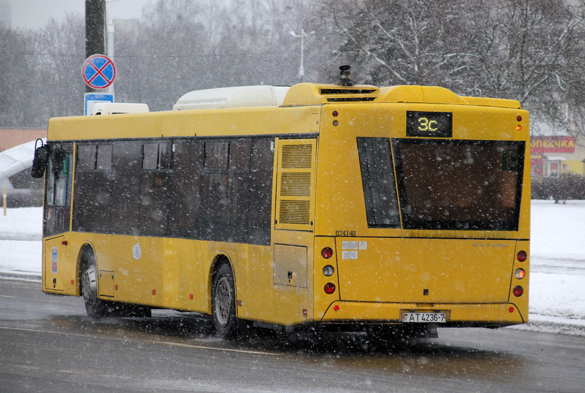 Mińsk, MAZ-203.016 Nr 024340