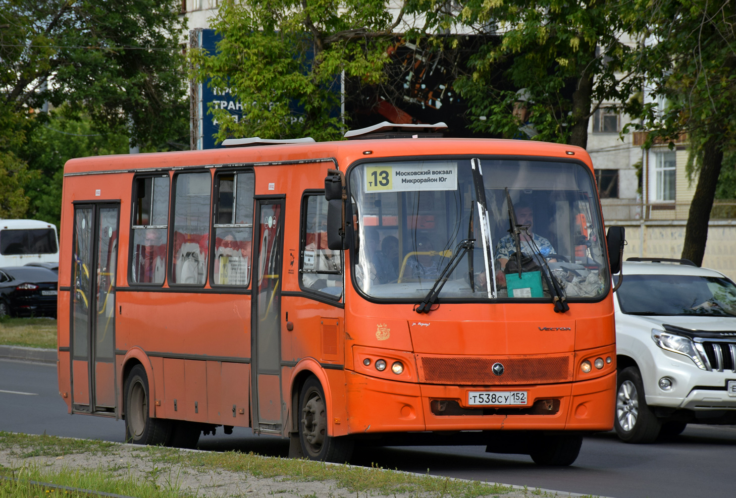 Нижегородская область, ПАЗ-320414-05 "Вектор" № Т 538 СУ 152