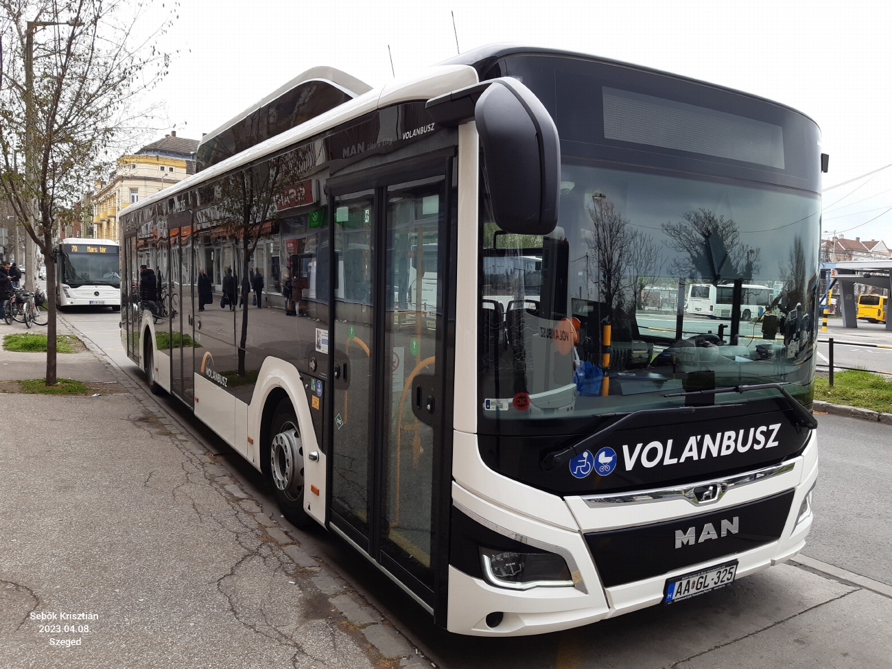 Hungary, MAN 12C Lion's City 12 G NL320 # AA GL-325