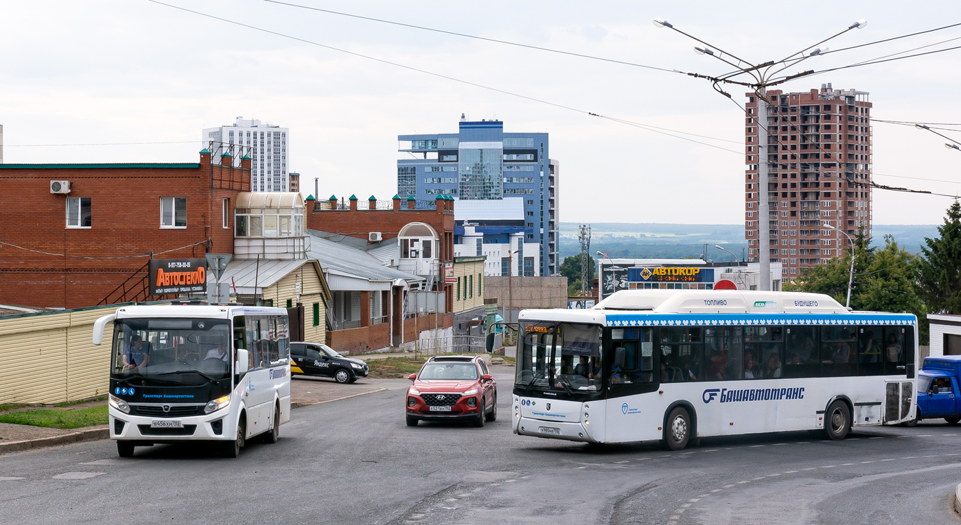 Башкортостан, ПАЗ-320415-04 "Vector Next" № 6280; Башкортостан, НефАЗ-5299-30-56 № 5793