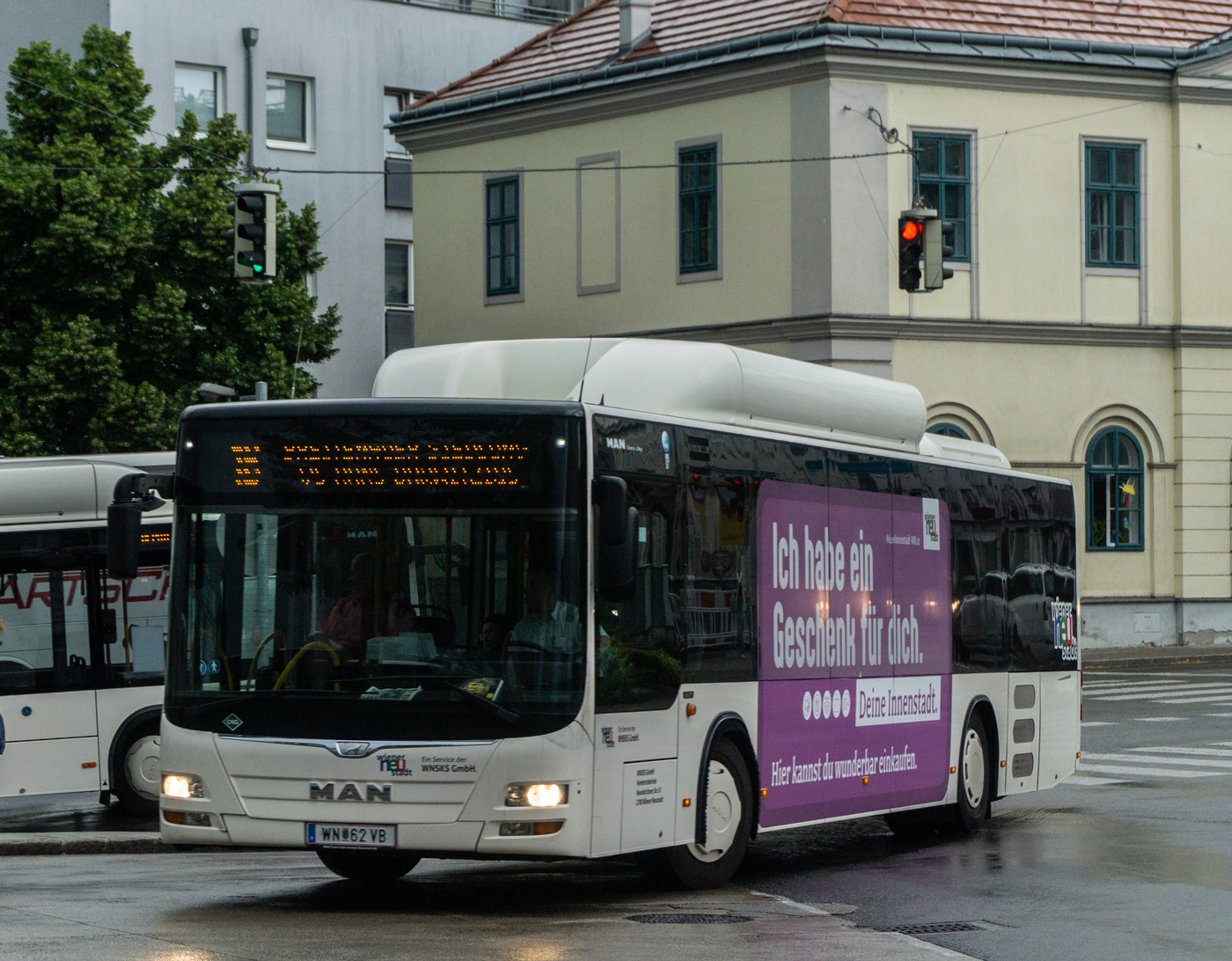 Австрия, MAN A21 Lion's City NL313 CNG № WN 62 VB