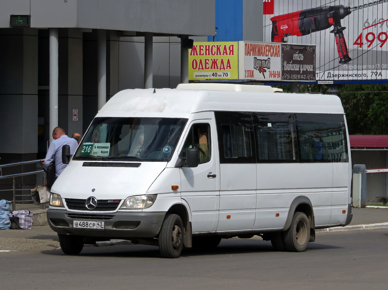 Кировская область, Луидор-223206 (MB Sprinter Classic) № В 488 СР 43