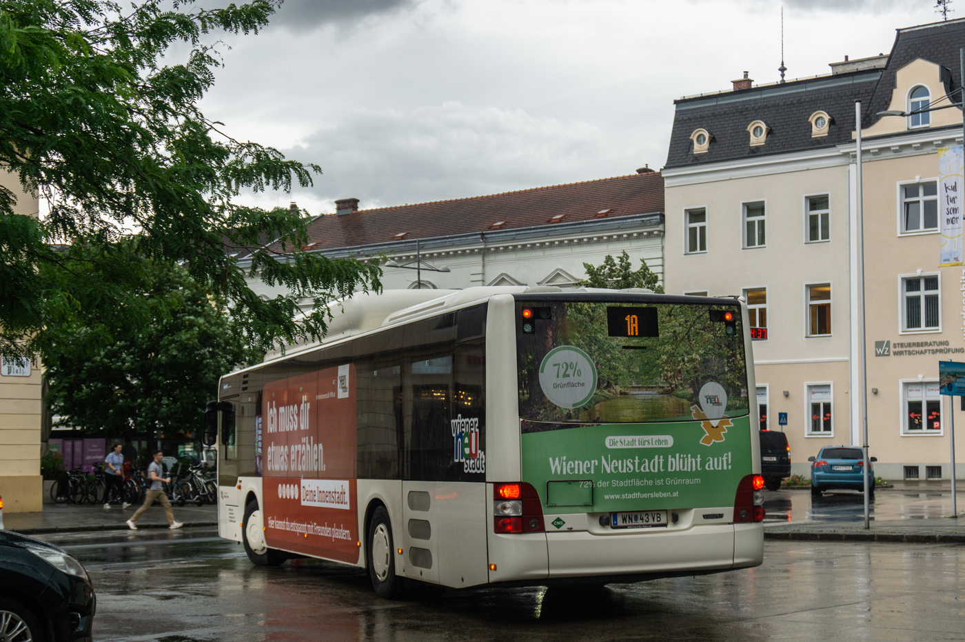 Австрия, MAN A21 Lion's City NL313 CNG № WN 43 VB
