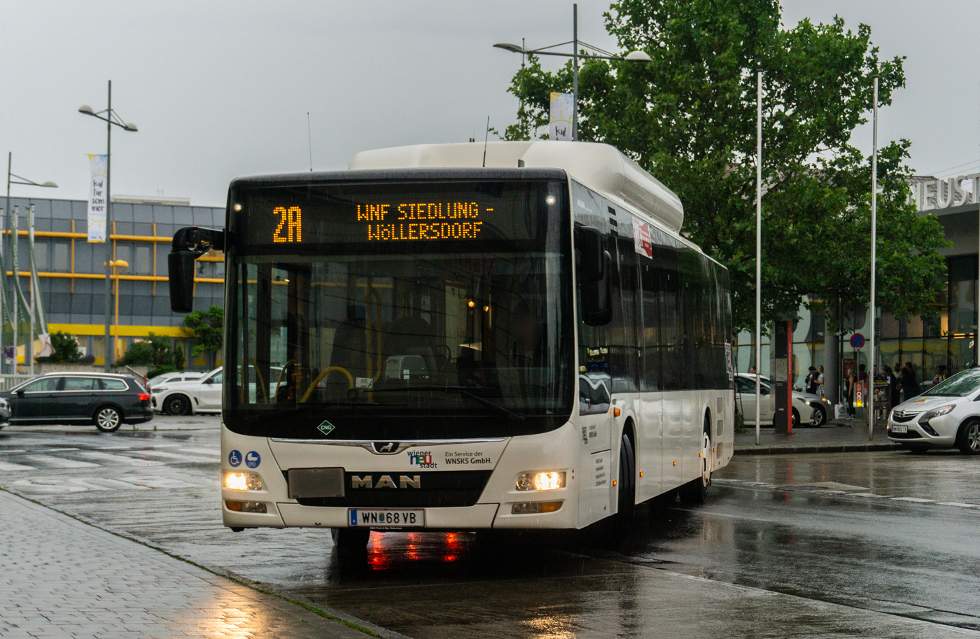 Австрия, MAN A21 Lion's City NL313 CNG № WN 68 VB