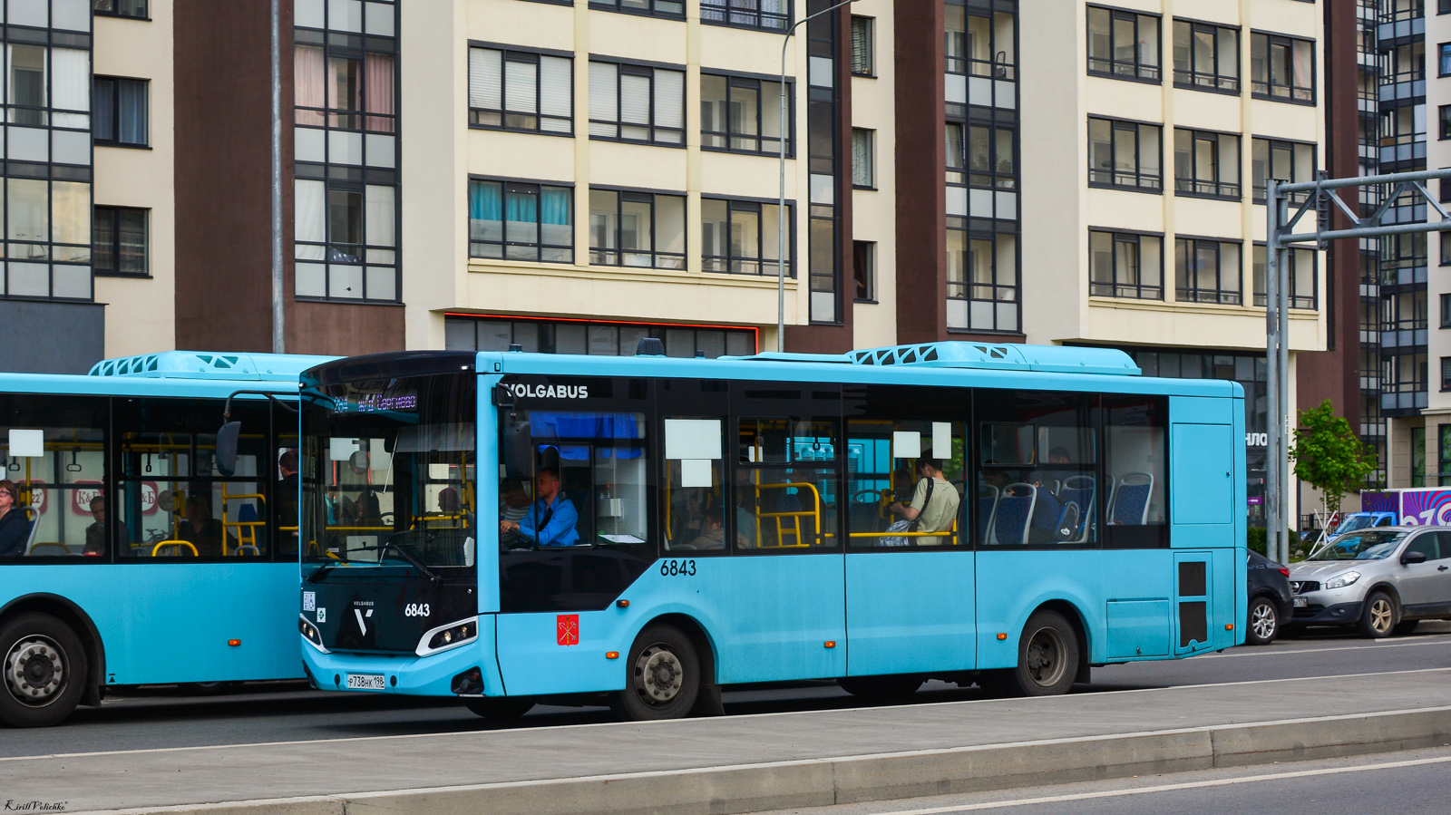 Санкт-Петербург, Volgabus-4298.G4 (LNG) № 6843