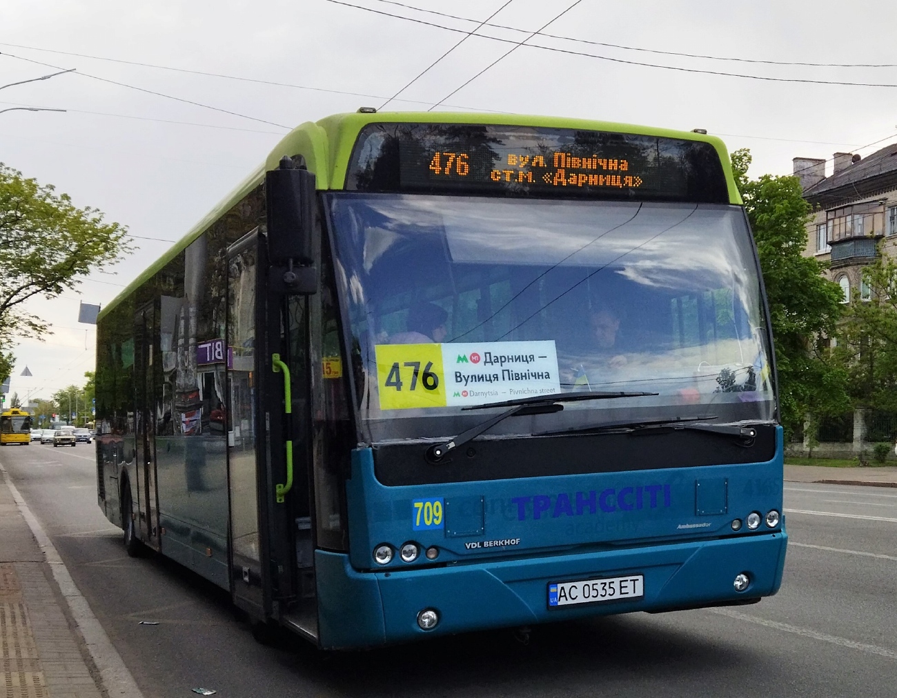 Киев, VDL Berkhof Ambassador 200 № 709