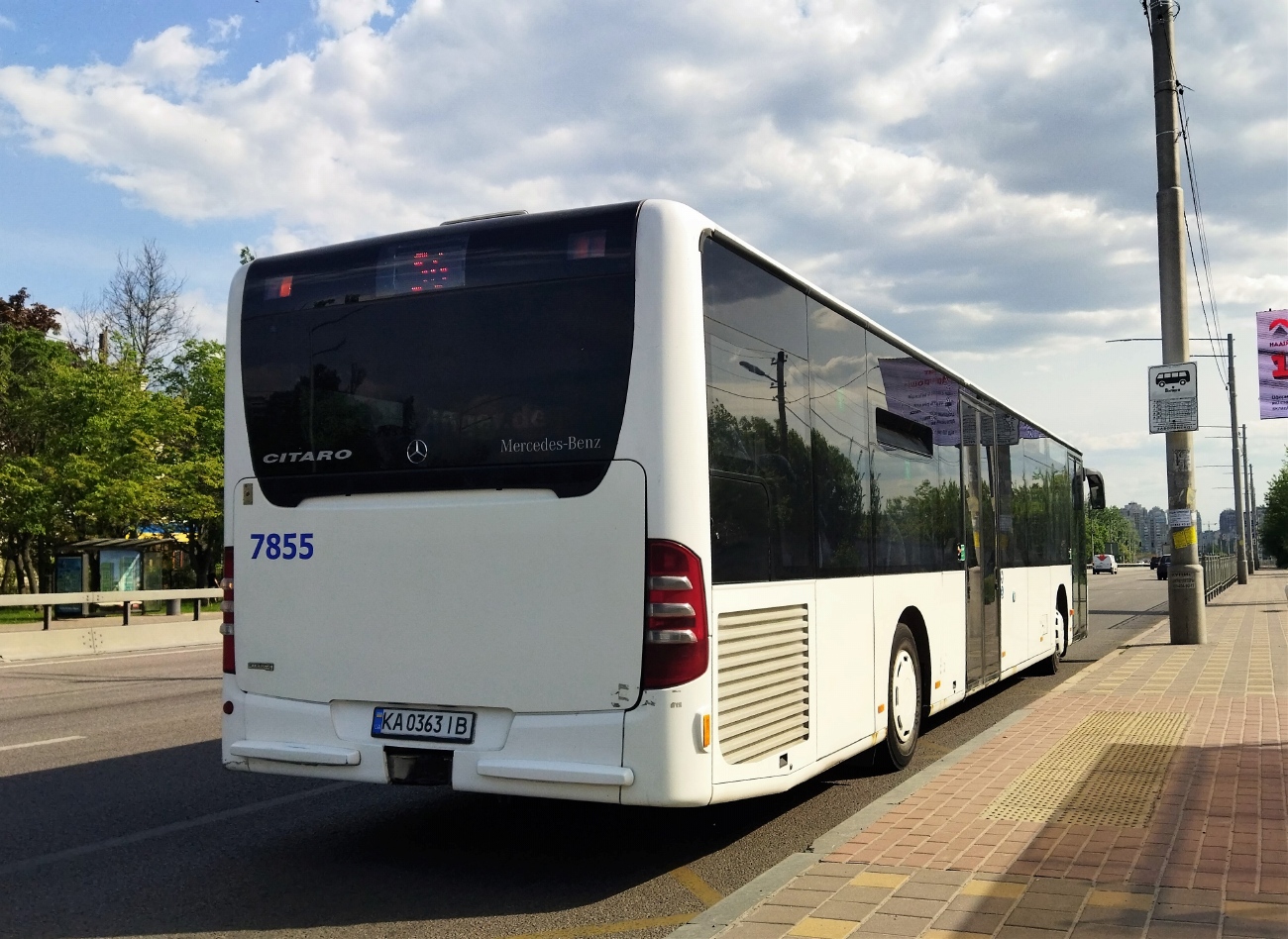 Киев, Mercedes-Benz O530MÜ Citaro facelift MÜ № 7855
