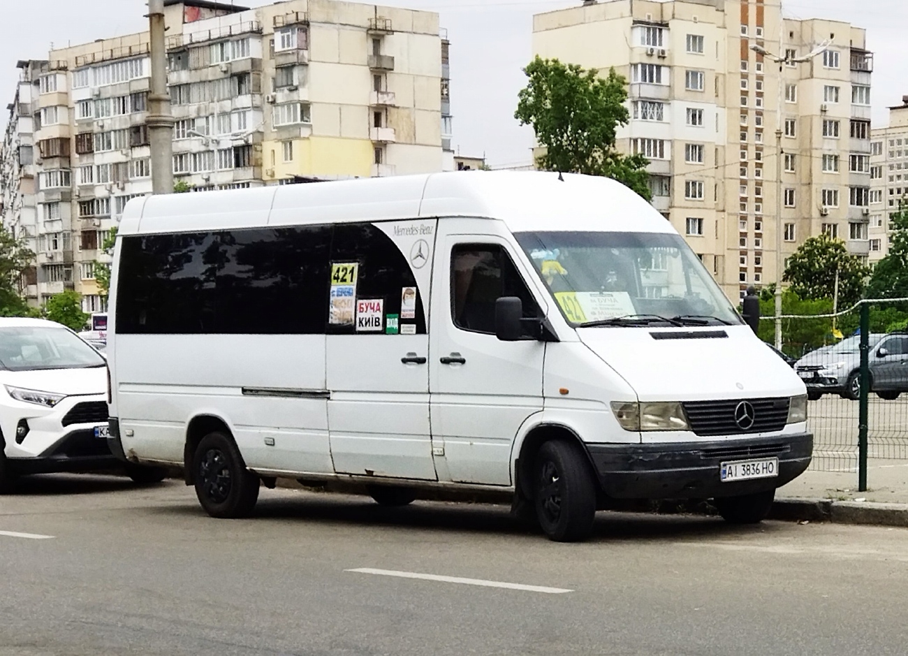 Киевская область, Mercedes-Benz Sprinter W903 312D № AI 3836 HO