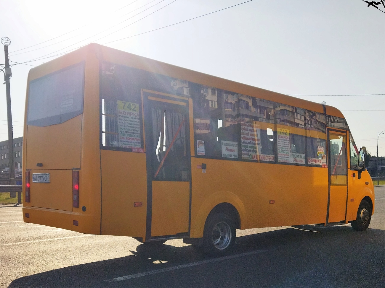 Киевская область, Рута 22 № AI 9915 OH