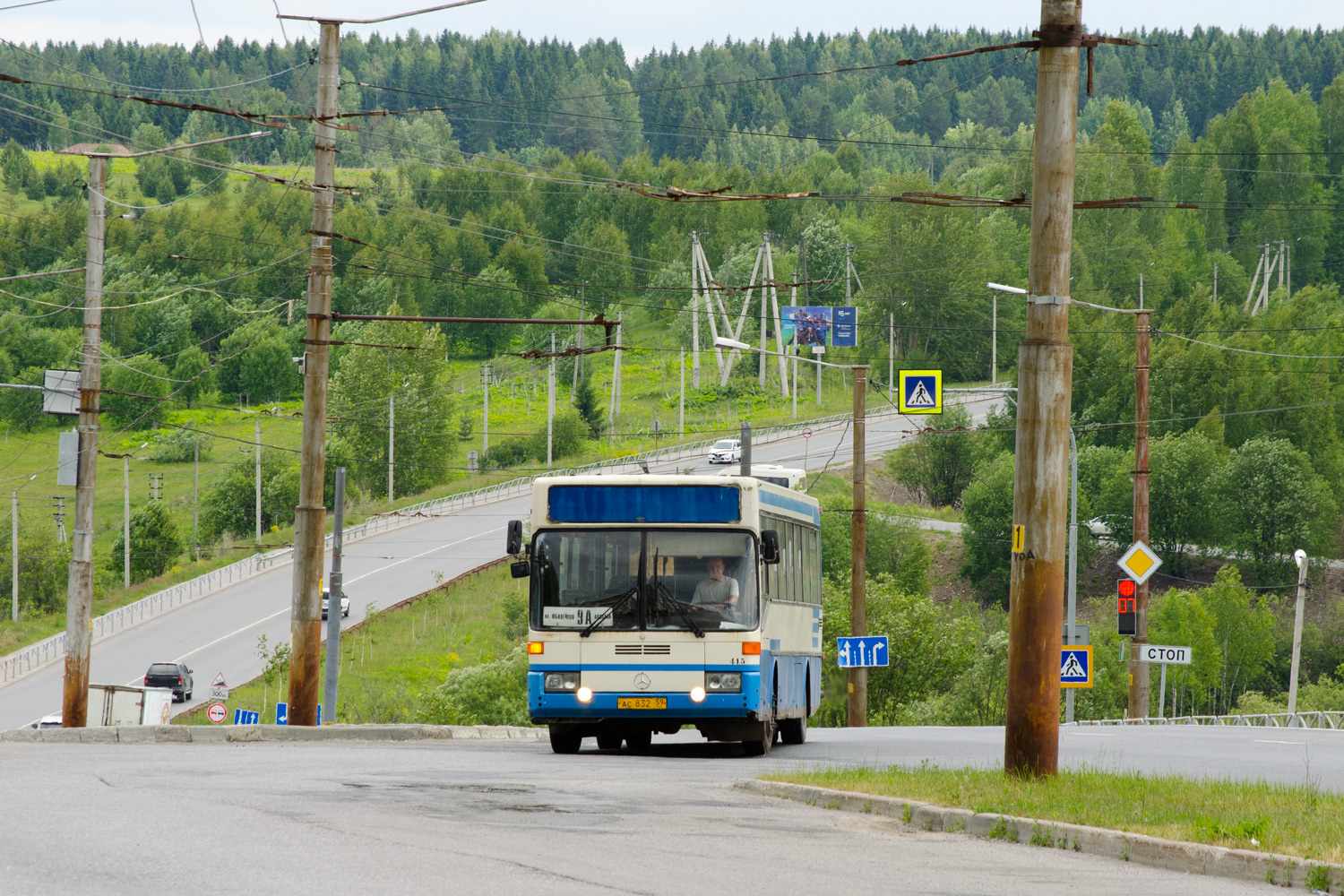 Пермский край, Mercedes-Benz O405 № АС 832 59