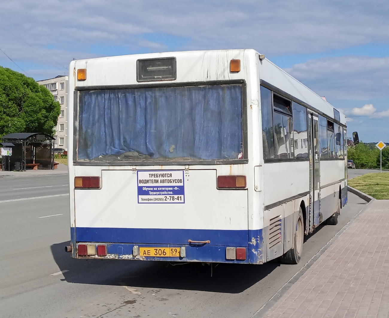 Пермский край, Mercedes-Benz O407 № АЕ 306 59