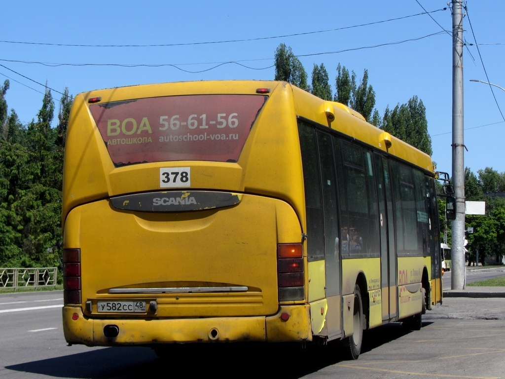 Липецкая область, Scania OmniLink I (Скания-Питер) № У 582 СС 48