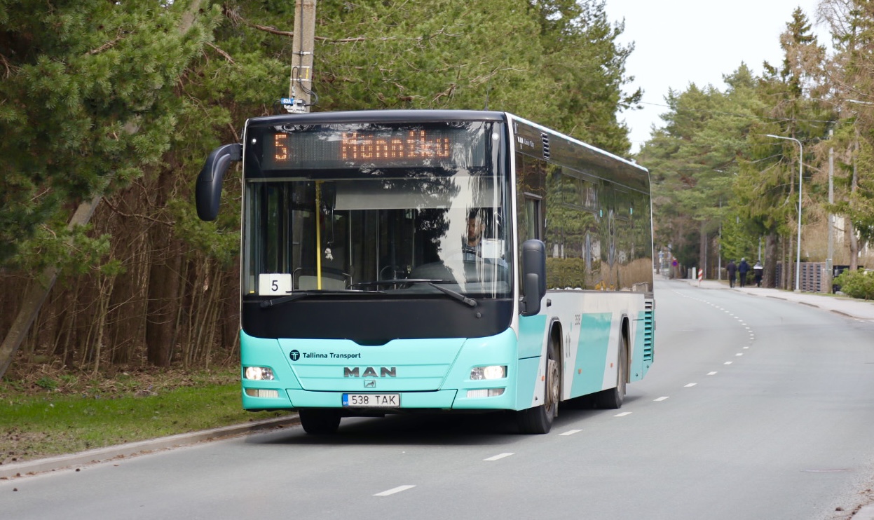 Эстония, MAN A78 Lion's City LE EL293 № 3538