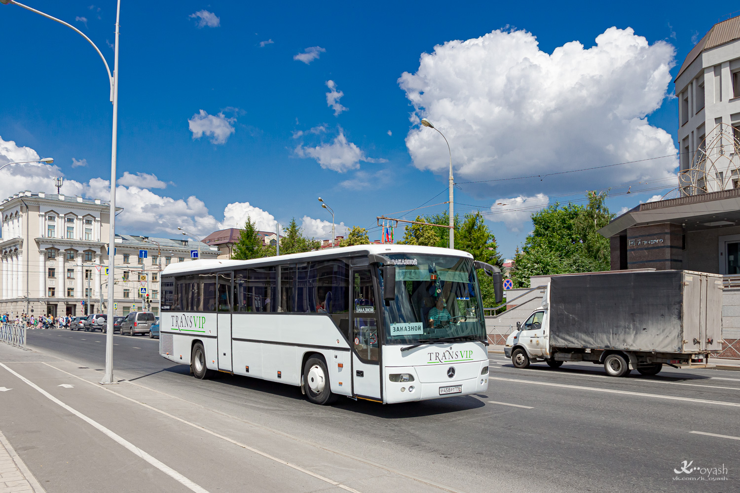 Tatarstan, Mercedes-Benz O560 Intouro RH # Р 458 РТ 116