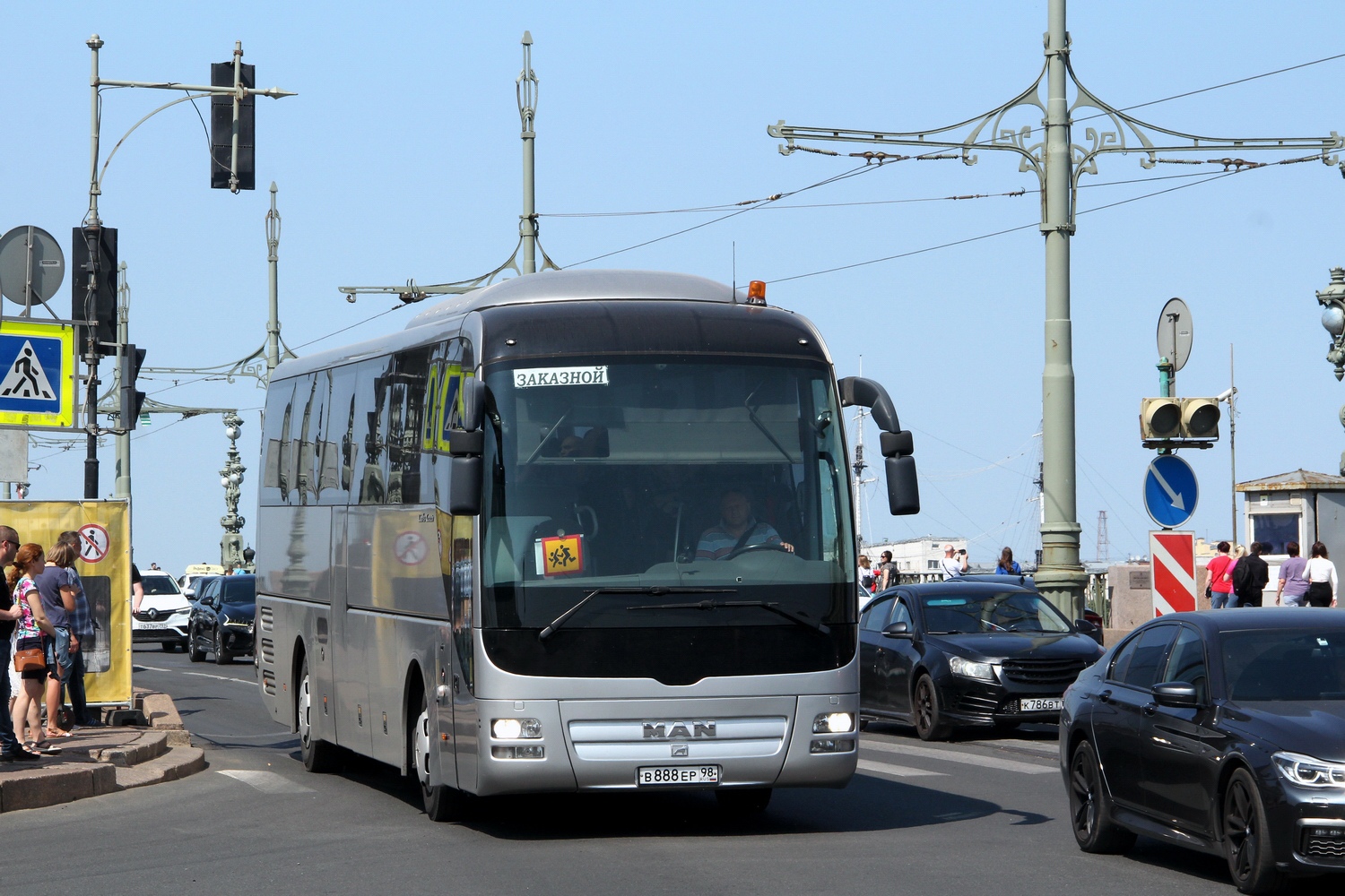 Санкт-Петербург, MAN R07 Lion's Coach RHC444 № В 888 ЕР 98
