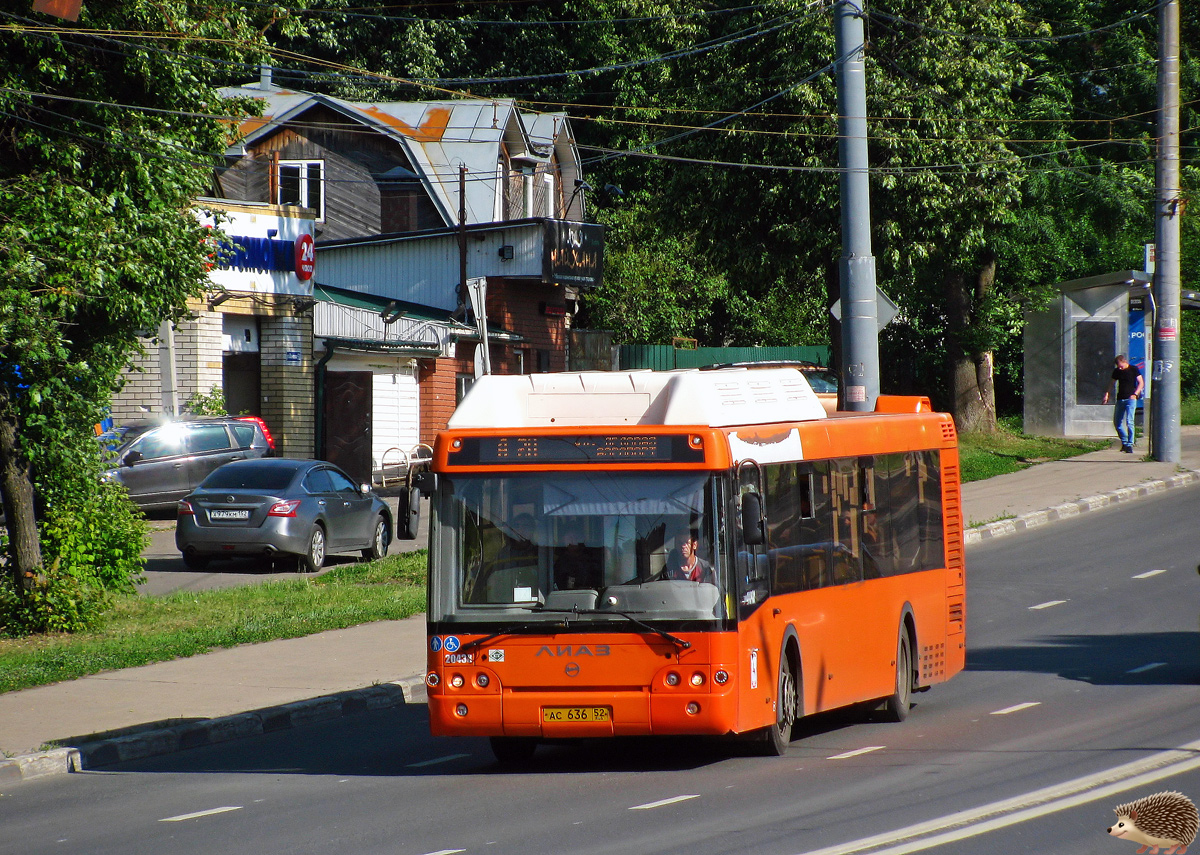 Нижегородская область, ЛиАЗ-5292.67 (CNG) № 20438