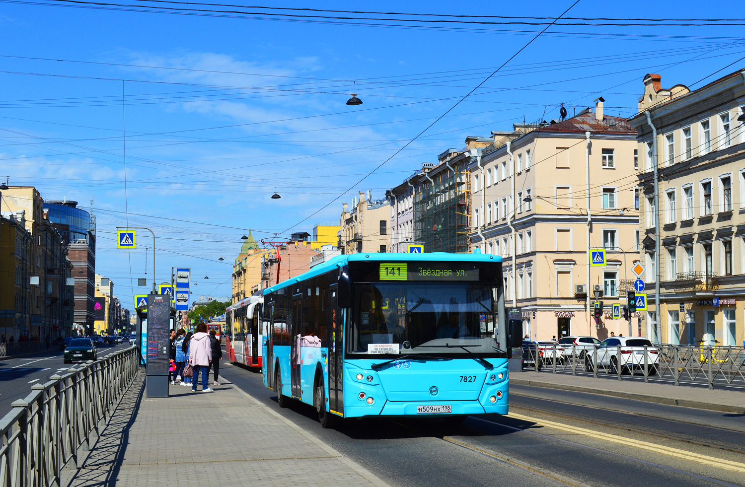 Санкт-Петербург, ЛиАЗ-5292.65 № 7827