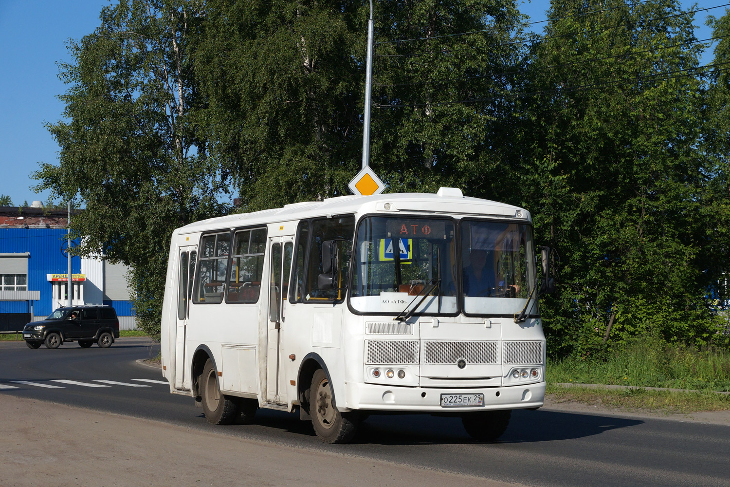 Архангельская область, ПАЗ-32054 № О 225 ЕК 29