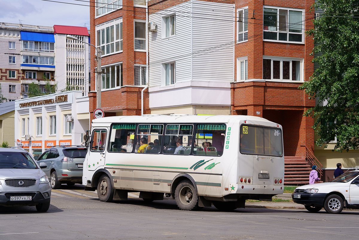 Томская область, ПАЗ-32054 № Е 404 УВ 70