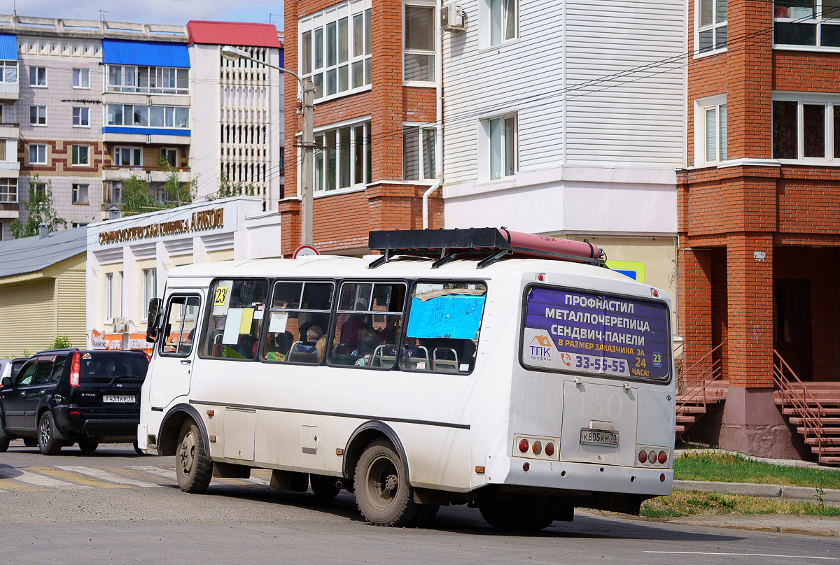 Томская область, ПАЗ-32054 № К 805 КМ 70