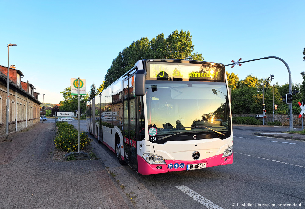 Нижняя Саксония, Mercedes-Benz Citaro C2 G № 154