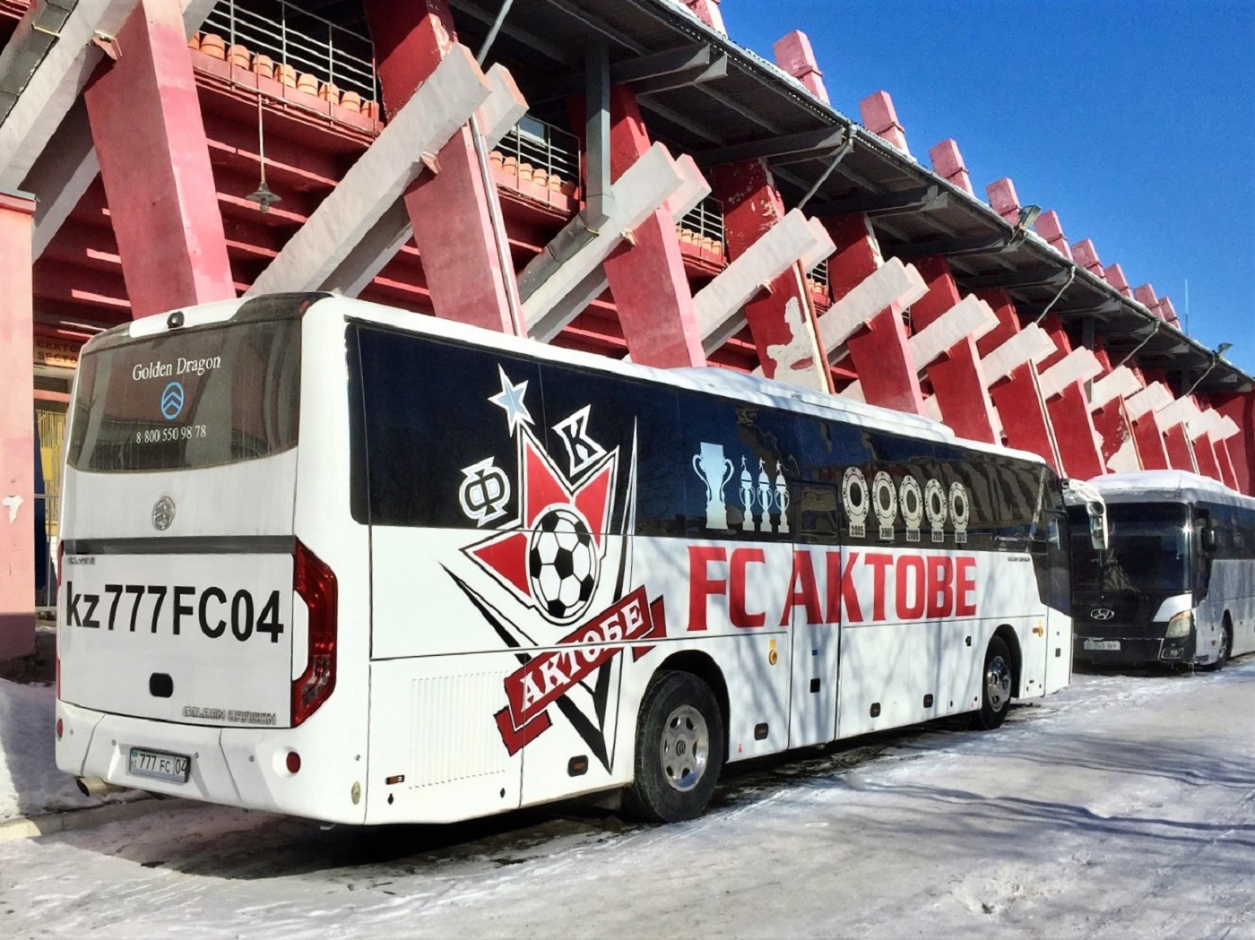 Актюбинская область, Golden Dragon XML6127JR Snow Leopard № 777 FC 04