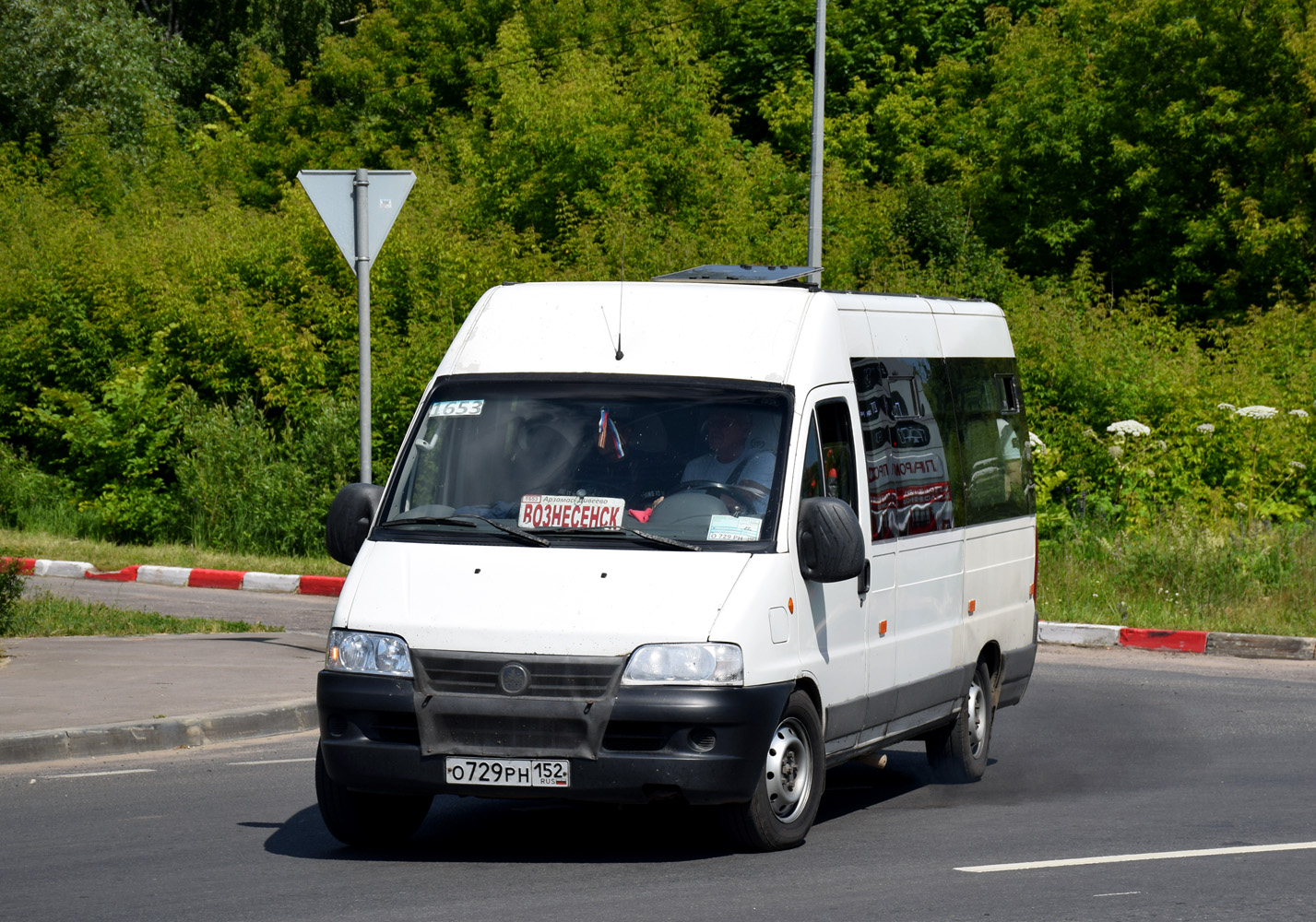 Нижегородская область, FIAT Ducato 244 [RUS] № О 729 РН 152