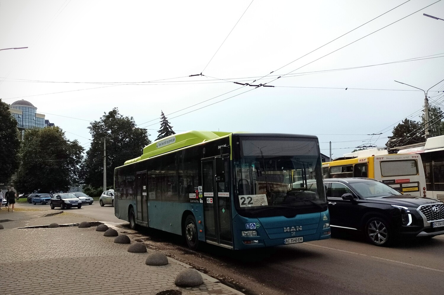 Волынская область, MAN A21 Lion's City NL243 CNG № AC 3540 EM