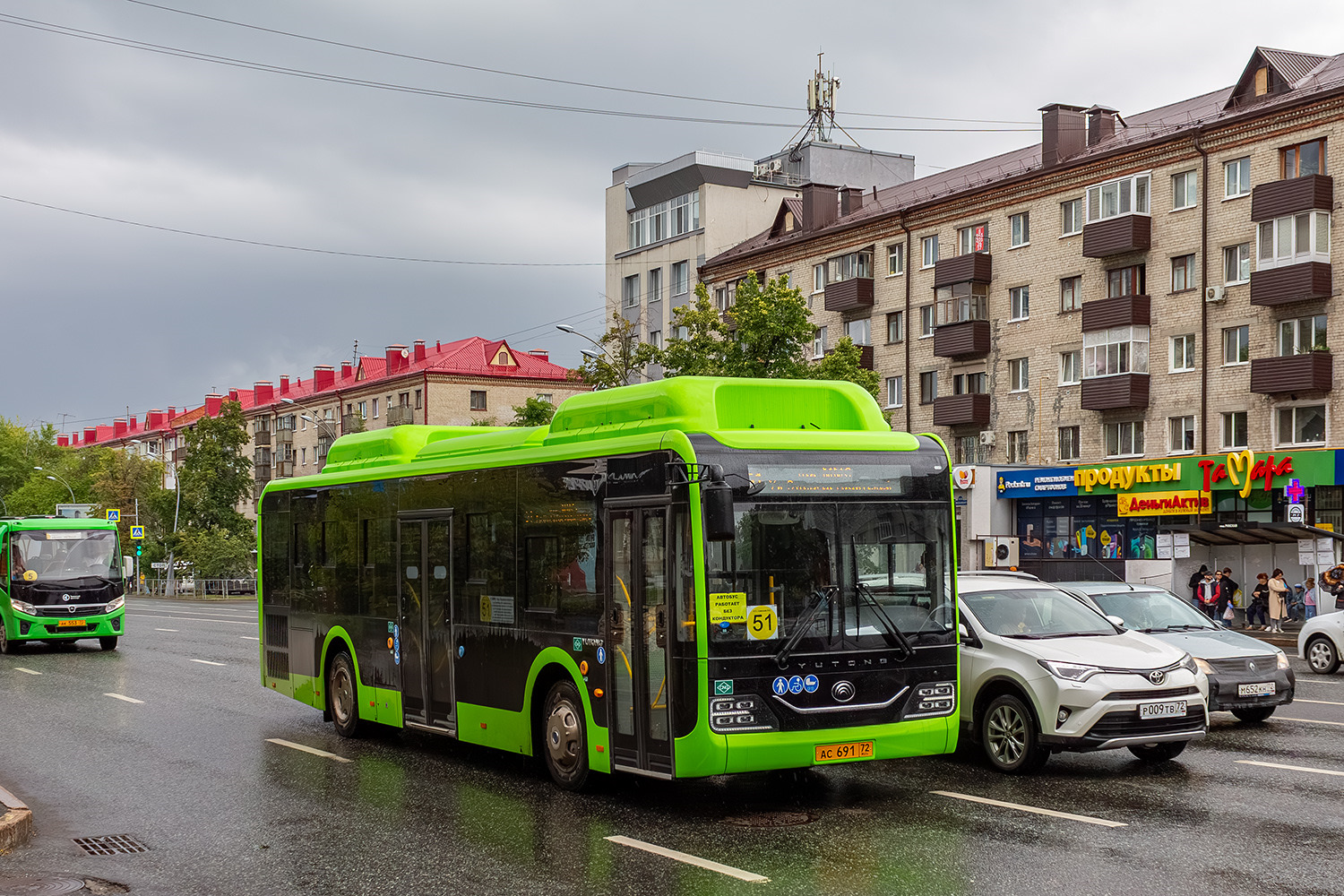 Тюменская область, Yutong ZK6116HG № АС 691 72