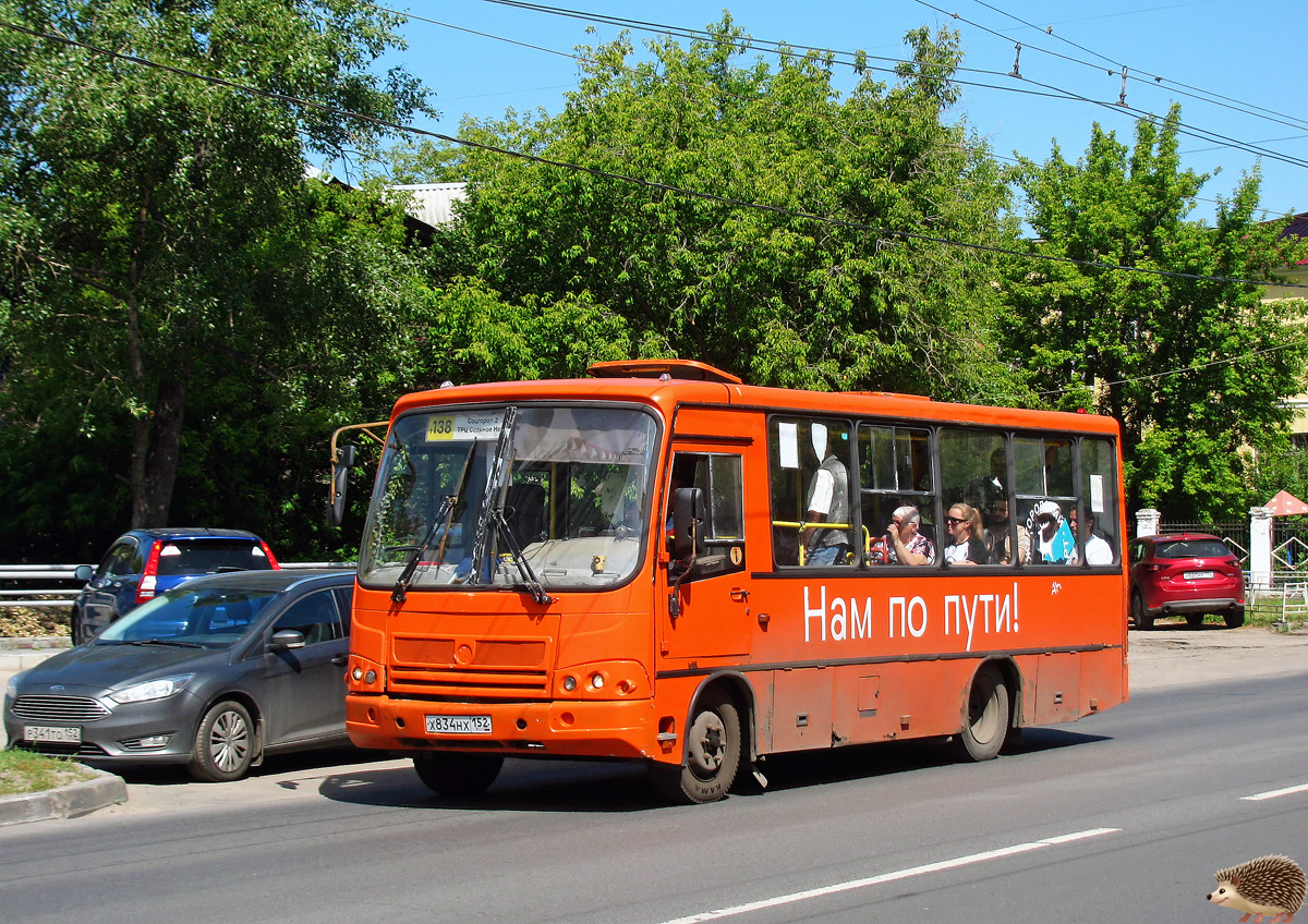 Нижегородская область, ПАЗ-320402-05 № Х 834 НХ 152