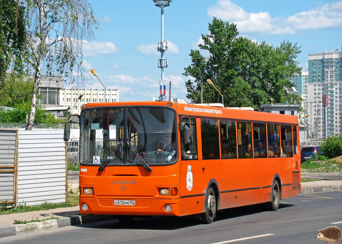 Нижегородская область, ЛиАЗ-5293.60 № 15505