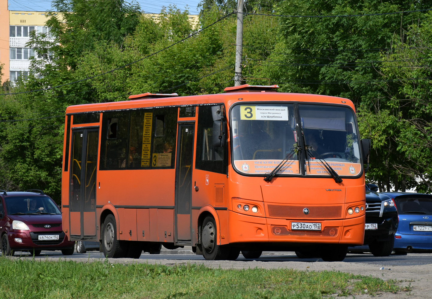 Нижегородская область, ПАЗ-320414-05 "Вектор" № Р 530 АО 152