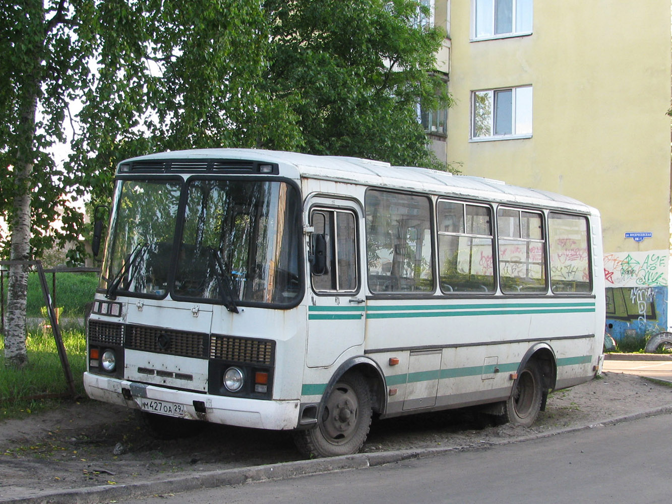 Архангельская область, ПАЗ-32054 № М 427 ОА 29