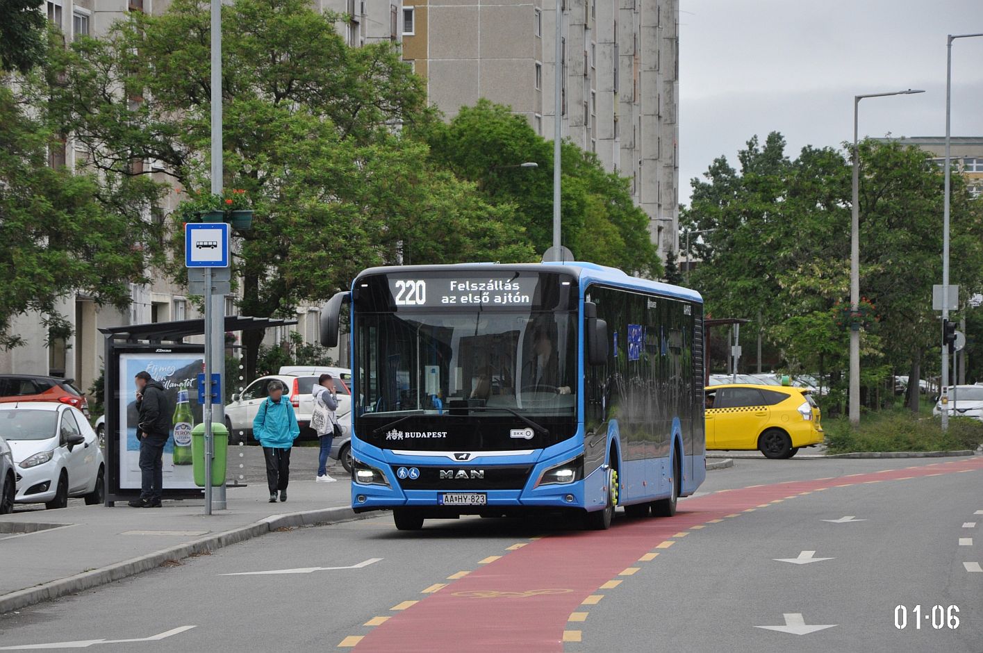 Венгрия, MAN 12C Lion's City 12 NL280 № AA HY-823