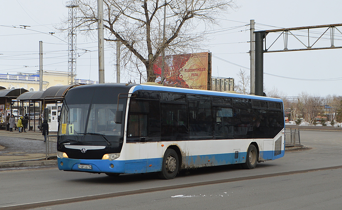 Павлодарская область, Zonda YCK6128HC № 481 AB 14