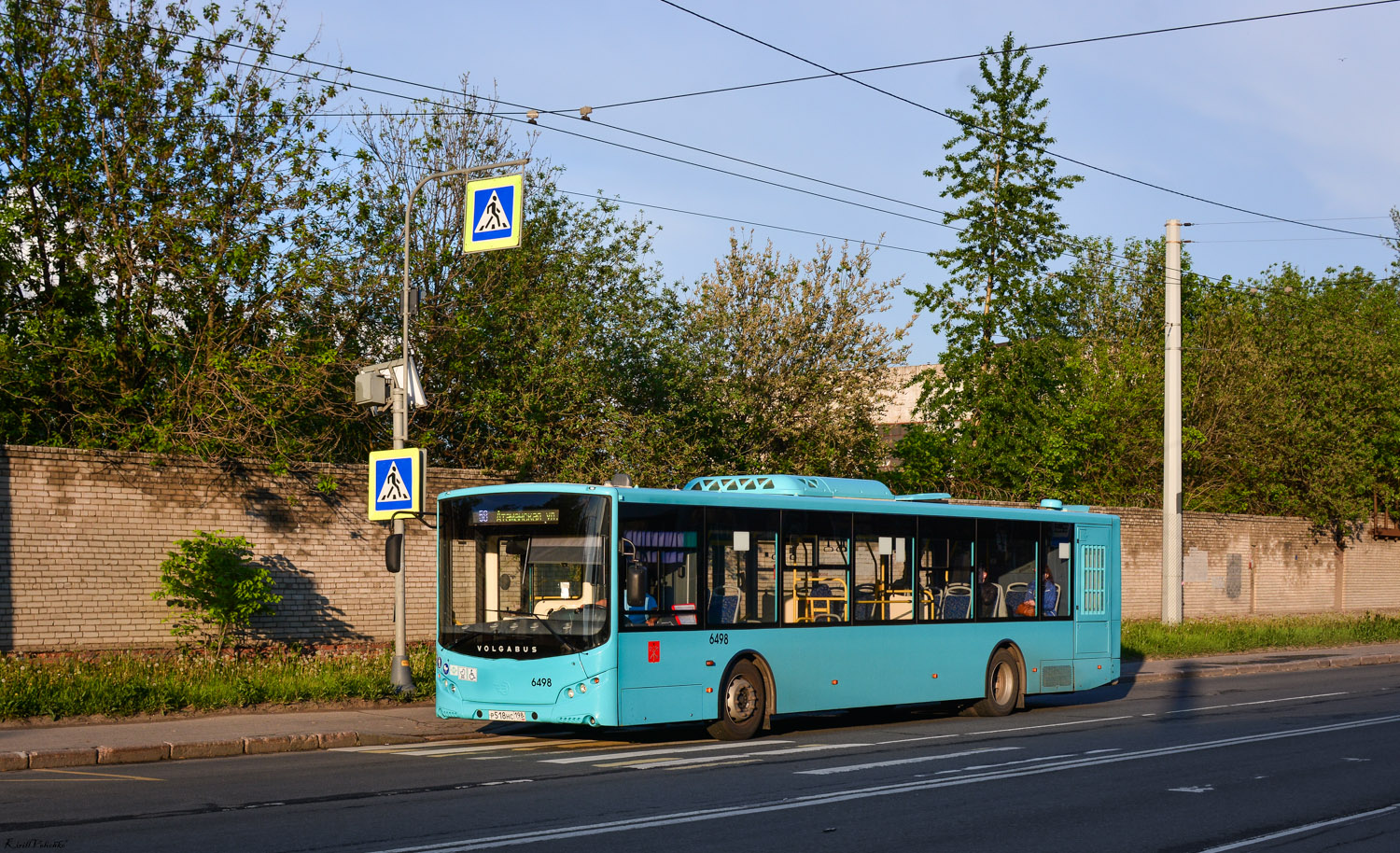 Санкт-Петербург, Volgabus-5270.G4 (LNG) № 6498