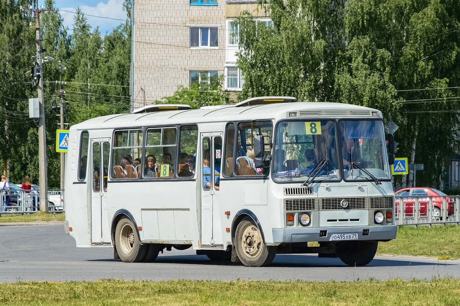 Архангельская область, ПАЗ-4234 № О 495 ХВ 29