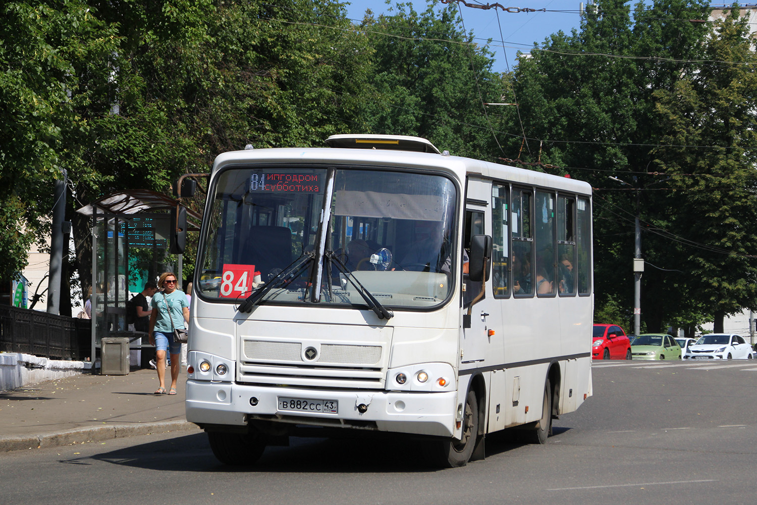 Кировская область, ПАЗ-320402-05 № В 882 СС 43