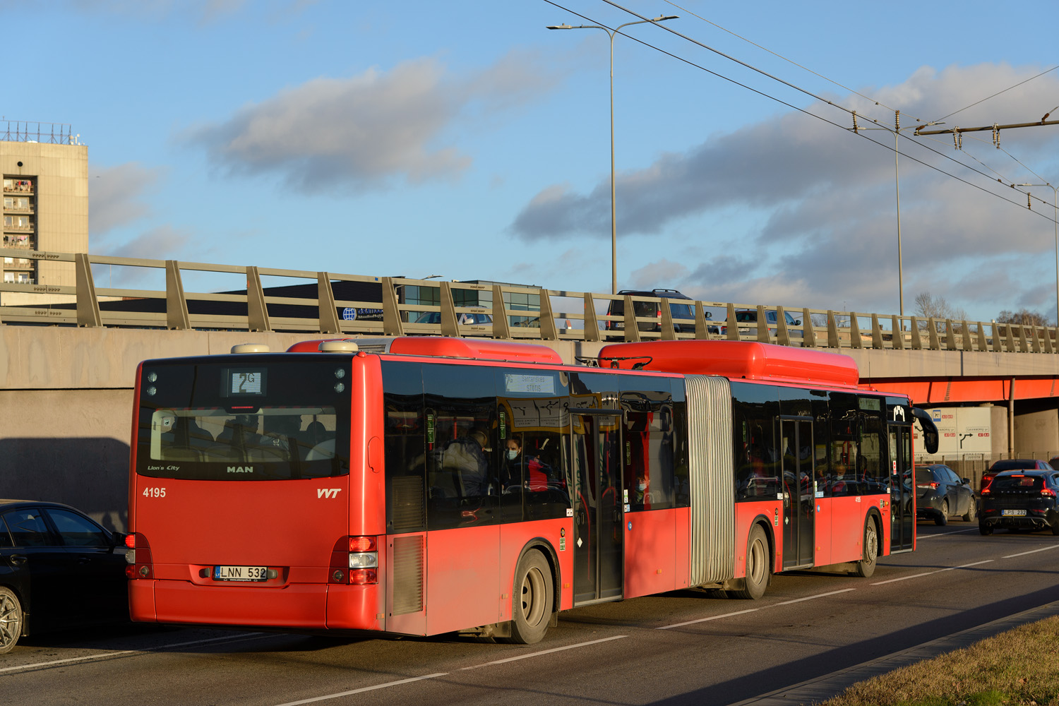 Литва, MAN A23 Lion's City G NG313 CNG № 4195