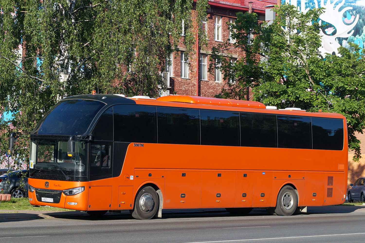 Кировская область, Zhong Tong LCK6127H ComPass № А 820 СО 43