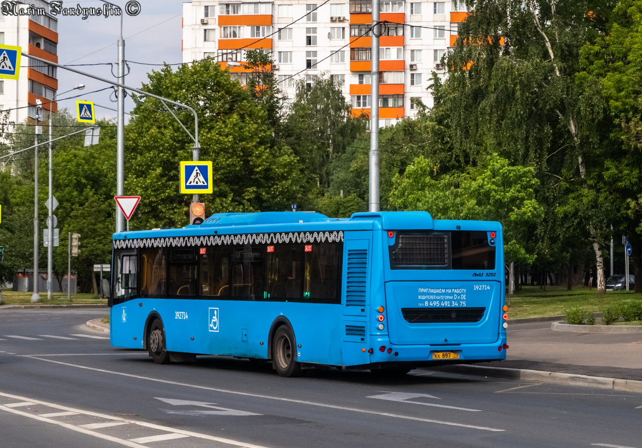 Москва, ЛиАЗ-5292.65 № 192714