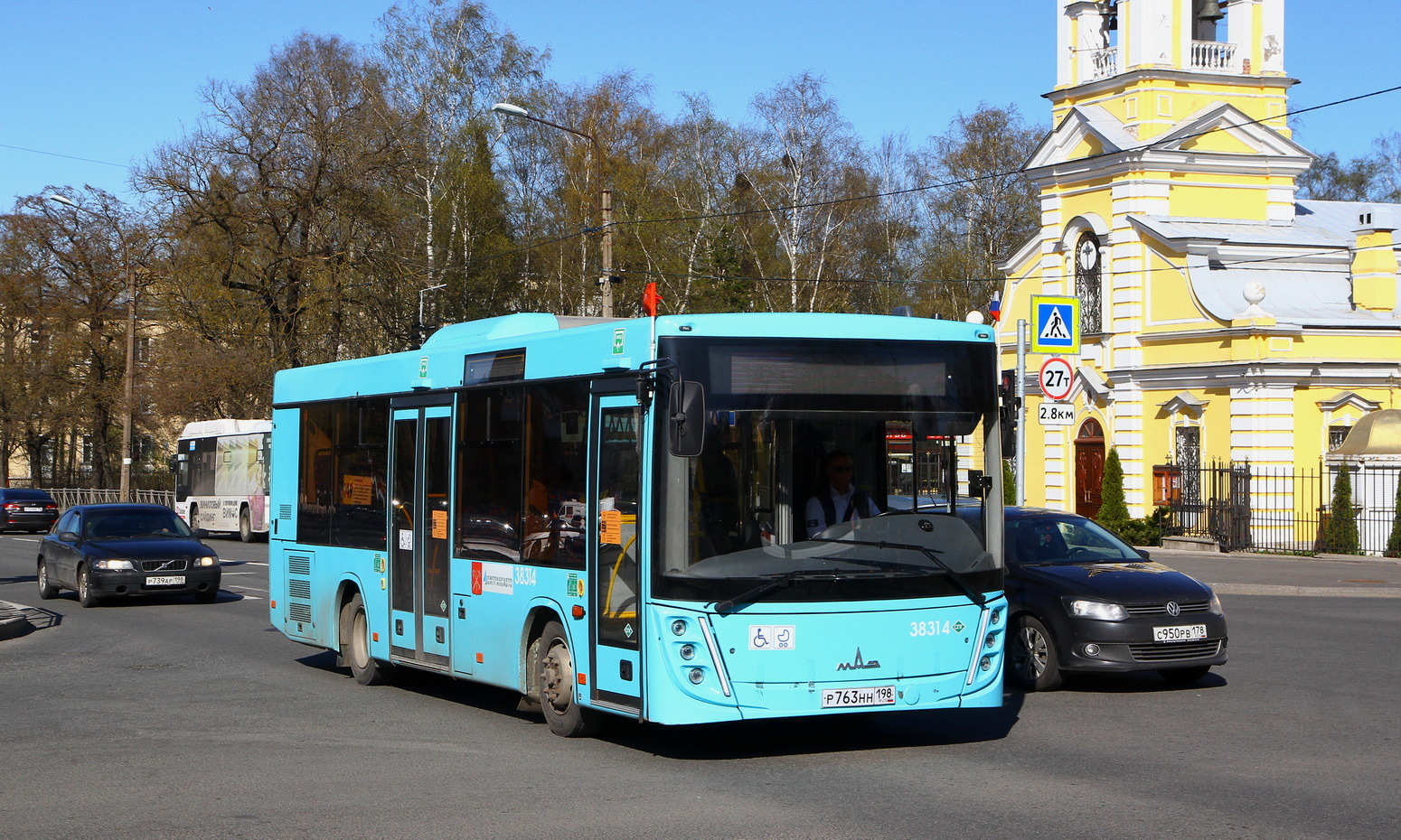 Санкт-Петербург, МАЗ-206.947 № 38314