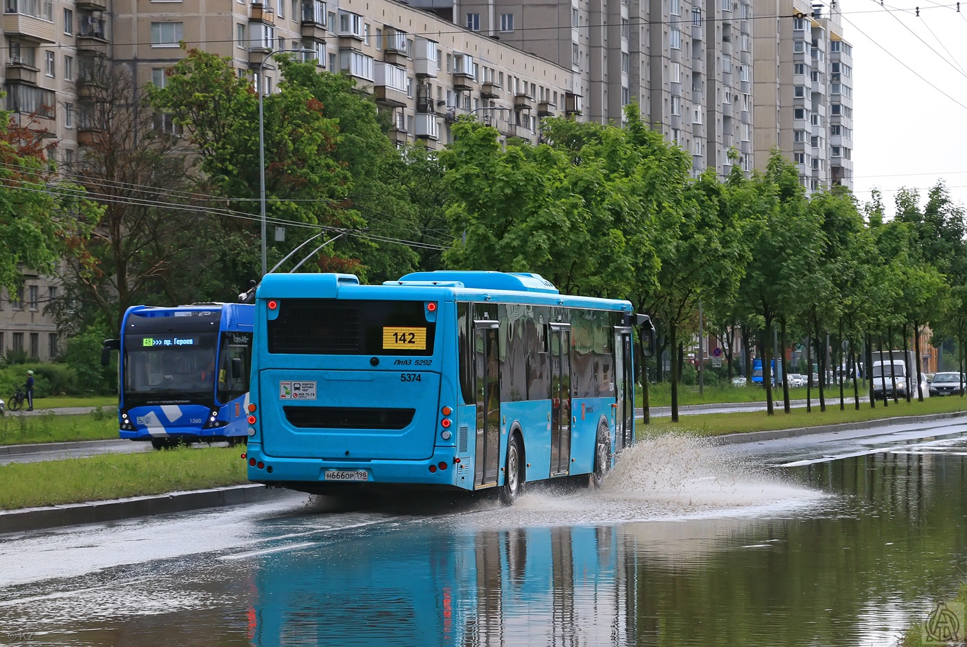 Санкт-Петербург, ЛиАЗ-5292.65 № 5374