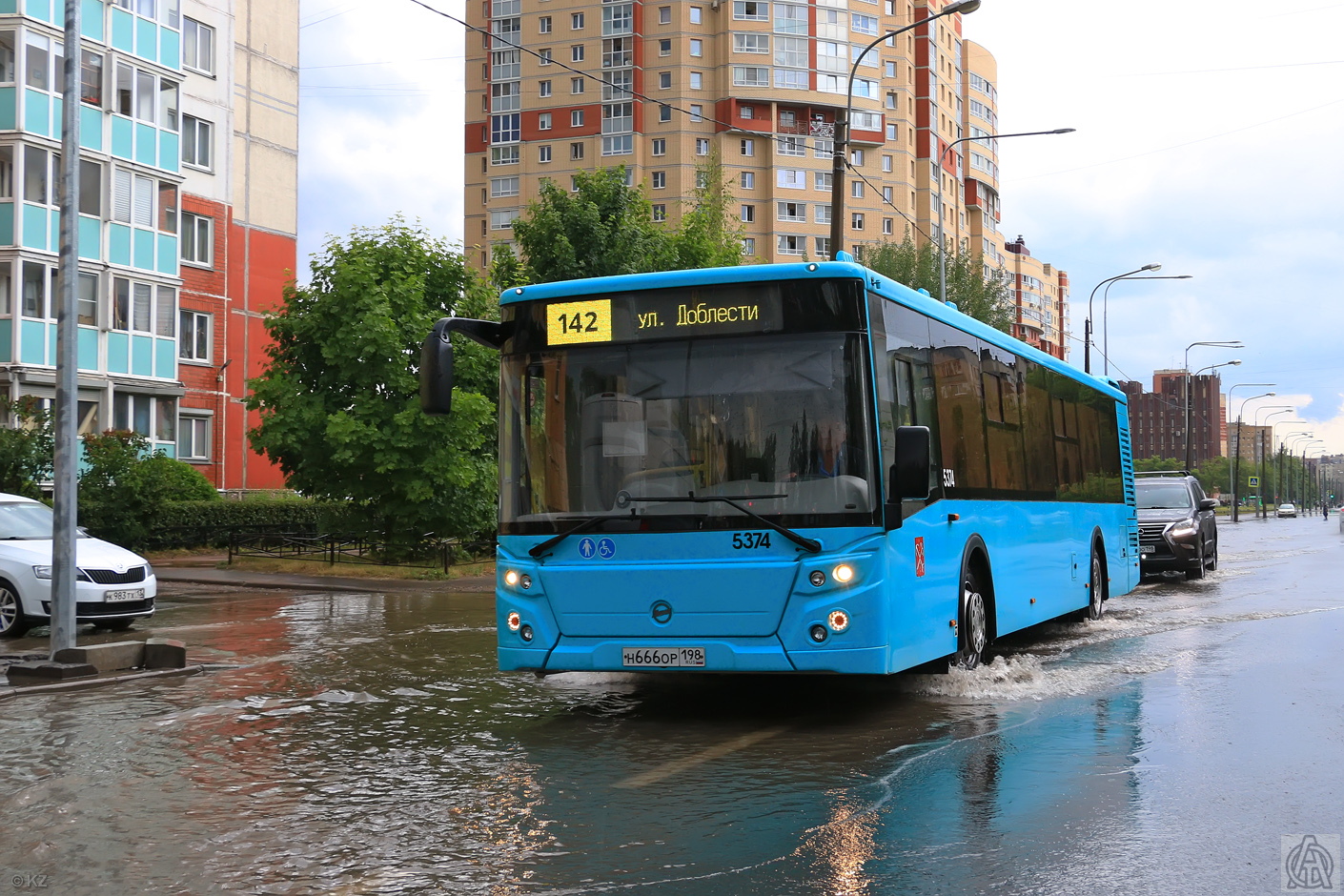 Санкт-Петербург, ЛиАЗ-5292.65 № 5374