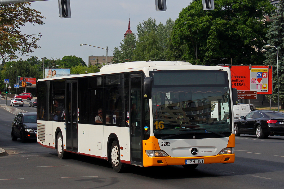 Lithuania, Mercedes-Benz O530Ü Citaro facelift Ü # 2262