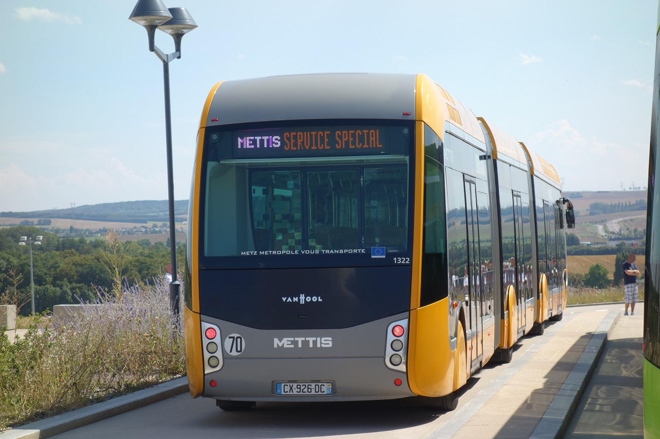 Франция, Van Hool Exqui.City 24 Hyb № 1322