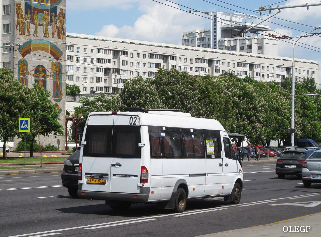 Минск, Луидор-223237 (MB Sprinter Classic) № 7 ТЕХ 8922